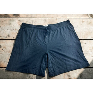 Goodfellow & Co Black Sleep Shorts Men's Sz XXL Loungewear Cotton Blend Pajamas